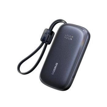 Външна батерия Baseus EnerFill FC21 Qpow 3 Ultra, 10000 mAh, 45W + вградени кабели C + L