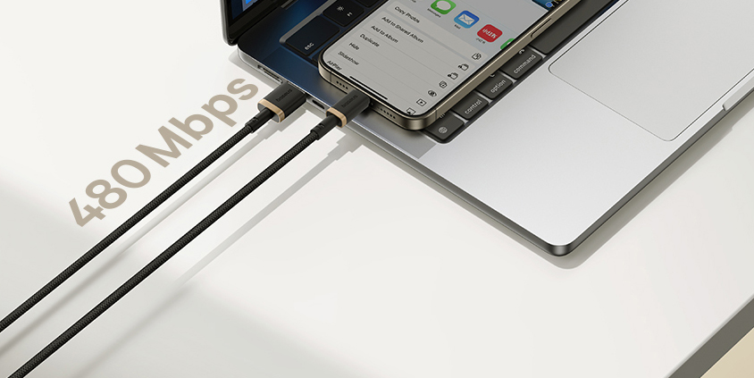 Кабел Baseus USB - Type-C 60W Dura