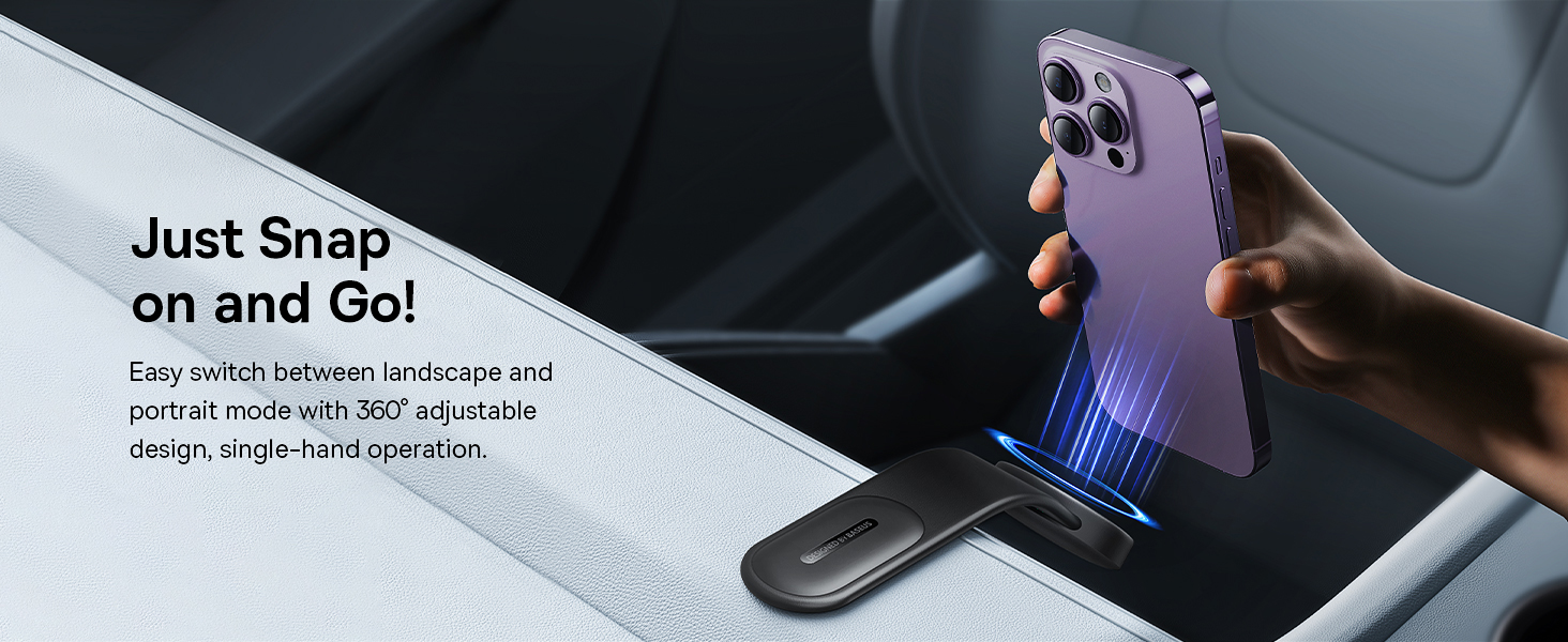 Магнитен холдер с лепяща основа