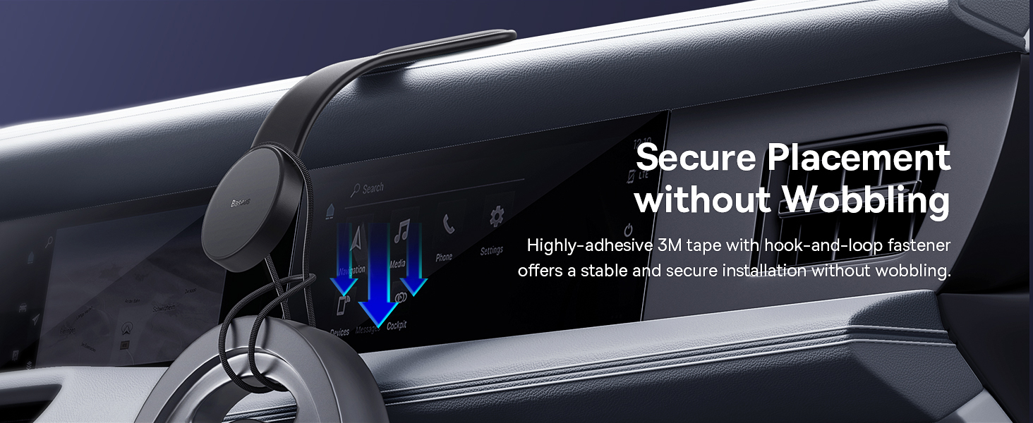 Магнитен холдер с лепяща основа