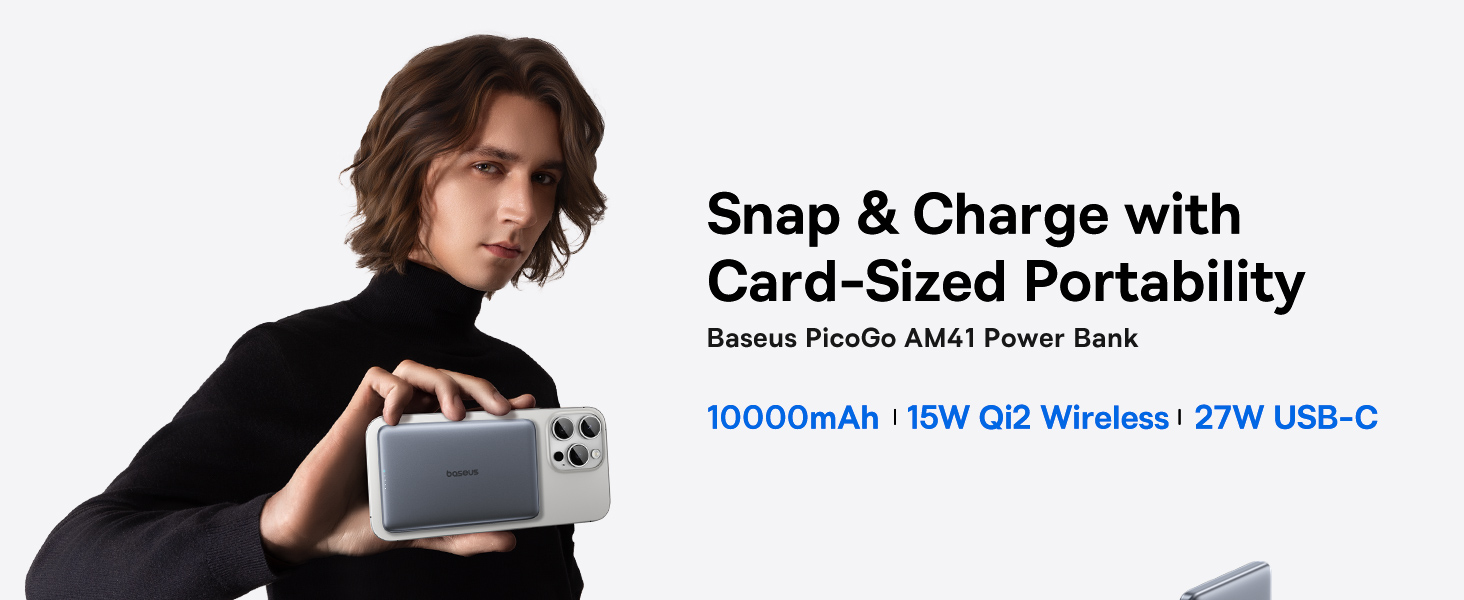 Външна батерия BASEUS PicoGo AM41