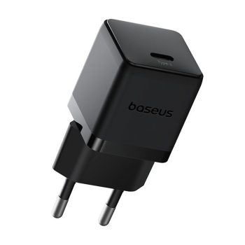 Зарядно устройство 220V Baseus Palm fast, 30W, USB-C + кабел Type-C към Type-C