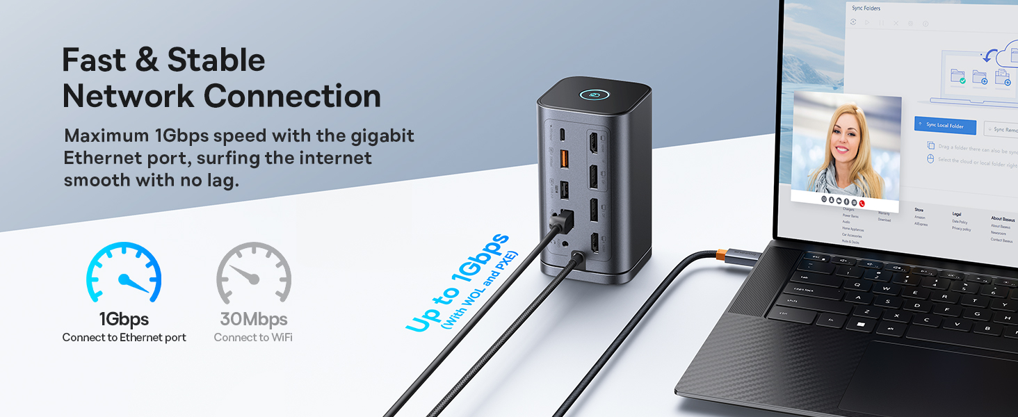 Докинг станция Baseus Spacemate 11-в-1