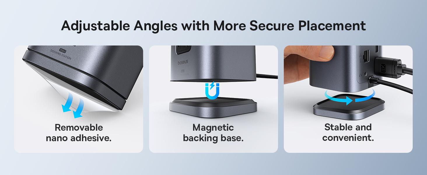 Докинг станция Baseus Spacemate 11-в-1