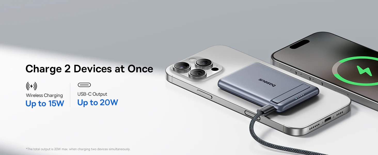 Външна батерия Baseus PicoGo AM31