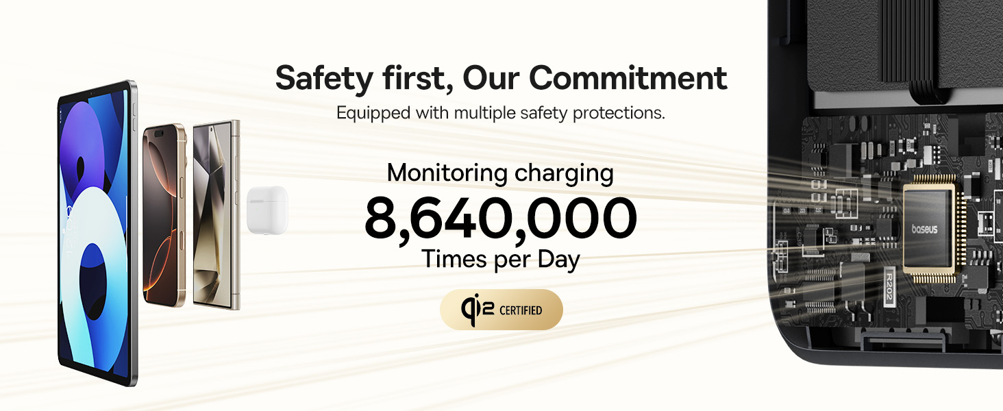 Безжична батерия Baseus PicoGo AM31 Airpow II Qi2