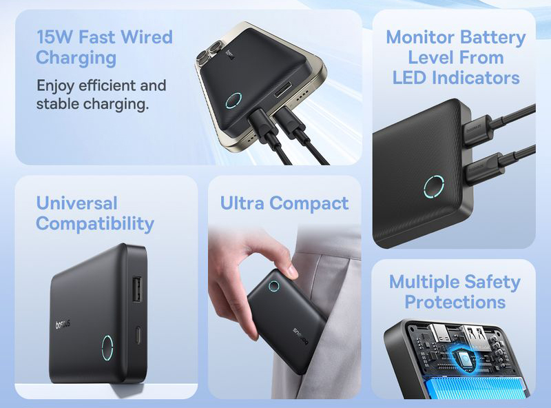 Безжична батерия Baseus EnerFill FP11
