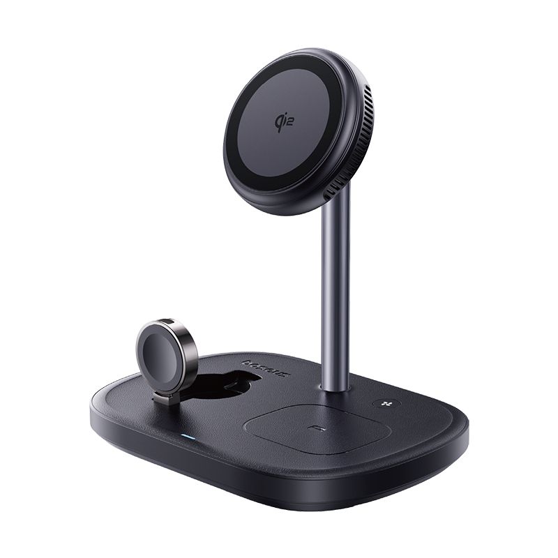 Холдер BASEUS 45W 3-в-1 Wireless Charging station Qi2 45W EnerFill FS41 (P10281904123-01)